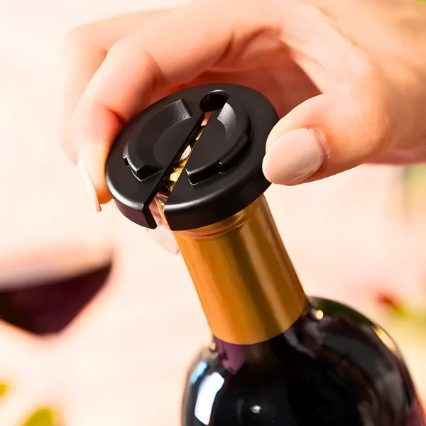 Kit Para Vinho Com Bico Aerador e Rolha Tampa a Vácuo - Image 6