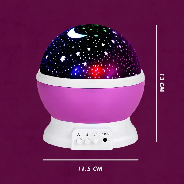Luminária Projetor Estrelas 360º Abajur Star Master - Image 13