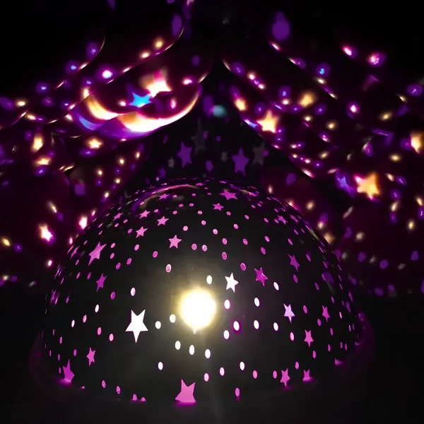 Luminária Projetor Estrelas 360º Abajur Star Master - Image 11