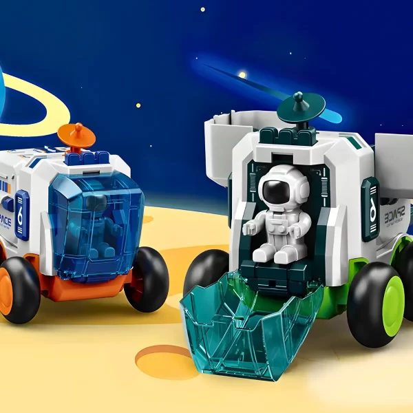 Brinquedo Carro Espacial Infantil com Astronauta - Image 3