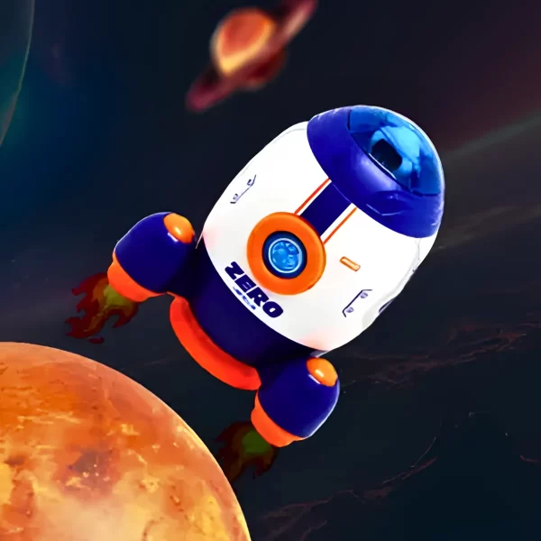 Brinquedo Foguete Espacial Infantil com Astronauta - Image 3