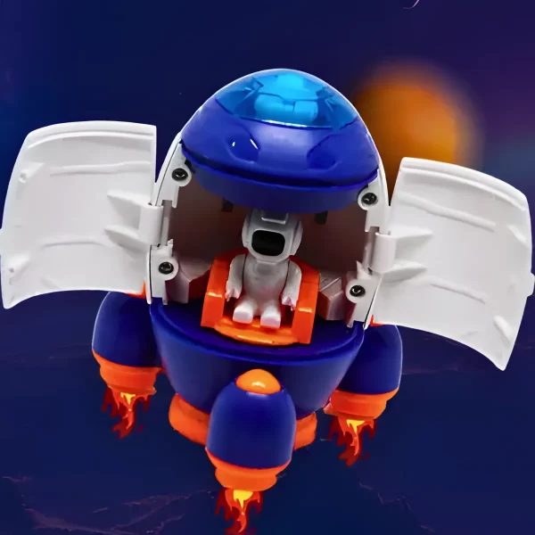 Brinquedo Foguete Espacial Infantil com Astronauta - Image 5