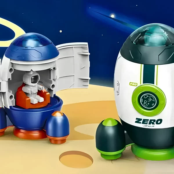 Brinquedo Foguete Espacial Infantil com Astronauta - Image 4