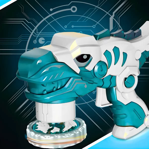 Brinquedo Beyblade Batalha Dinossauro Lançador De Disco - Image 3