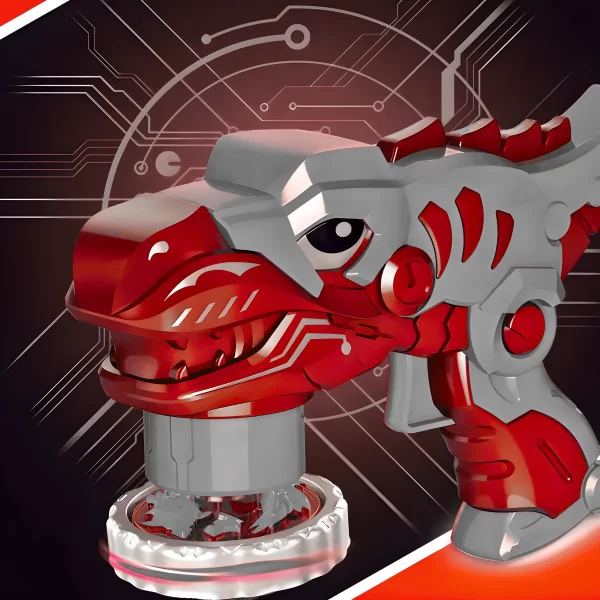 Brinquedo Beyblade Batalha Dinossauro Lançador De Disco - Image 3