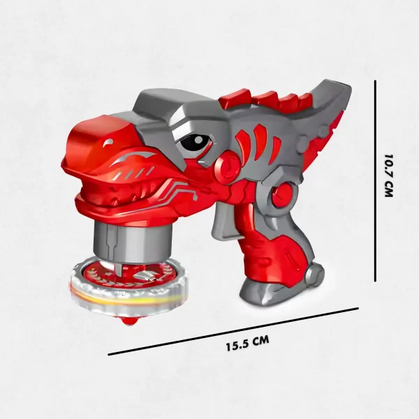 Brinquedo Beyblade Batalha Dinossauro Lançador De Disco - Image 8