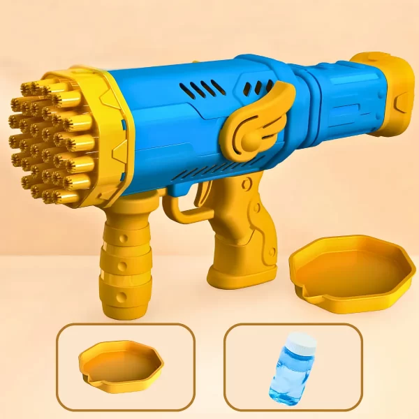 Lança Bola De Sabão Automática Pistola de Bolhas - Image 6