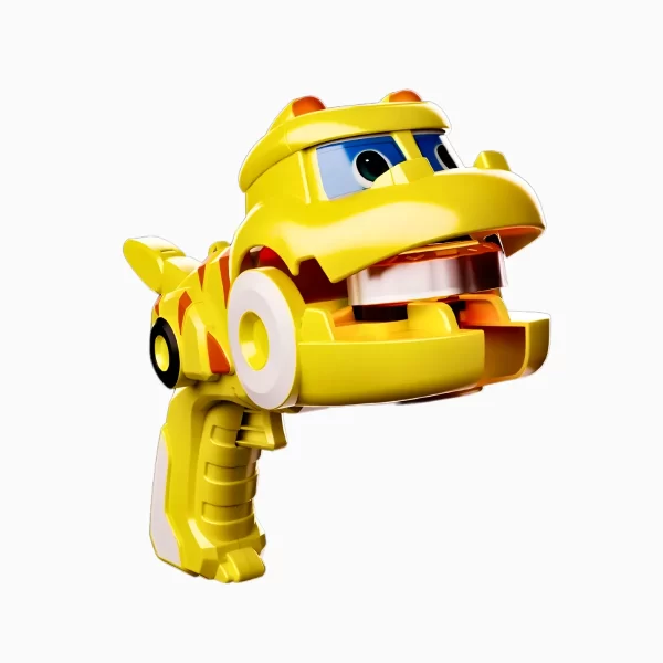 Beyblade + 2 Lançadores Dinossauro Amarelo - Image 2