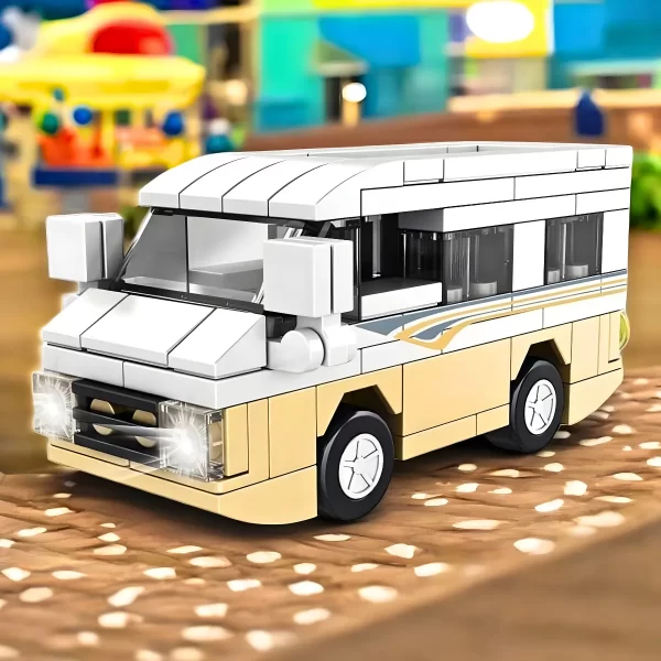 Brinquedo Blocos de Construção Carro Comercial - Image 4