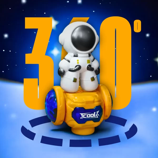 Brinquedo Hoverboard Espacial Com Astronauta Led e Música - Image 4