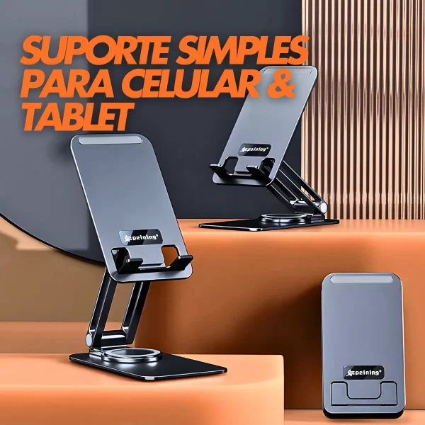 Suporte Articulado De Mesa Para Tablet E Smartphone - Image 2