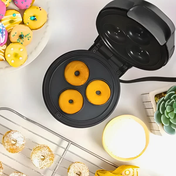 Máquina De Donuts Mini - Faz 3 Rosquinhas - 110v - Image 4