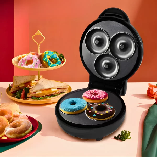 Máquina De Donuts Mini - Faz 3 Rosquinhas - 110v - Image 2