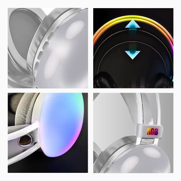 Fone De Ouvido Sem Fio Bluetooth V5.3 Com LED - Image 7