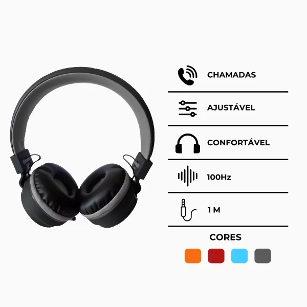 Fone De Ouvido Infantil Com Fio JSX-05 - Image 6