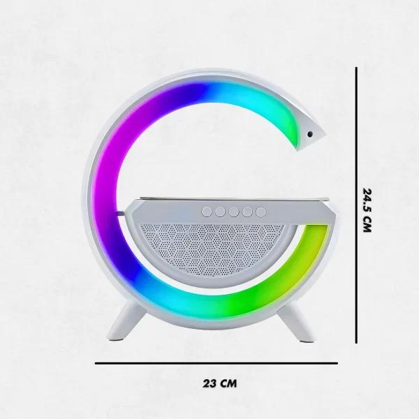 Luminária Inteligente com Caixa De Som e Carregador Indução - Image 5