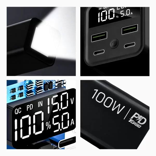 Carregador Power Bank Portátil 20000mah Carga Rápida - Image 7