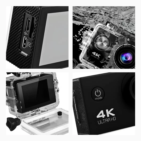 Câmera Filmadora Action Pro 4K Sports ULTRA-HD Wi-fi - Image 8
