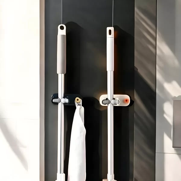 Suporte Organizador de Vassouras e Rodos – Sem Furos - Image 4