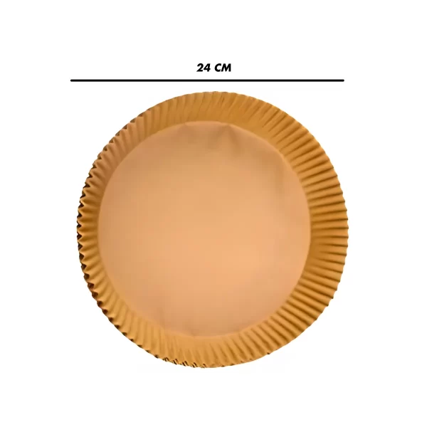 Forro de Papel Antiaderente Para Airfryer – 50 unidades - Image 10
