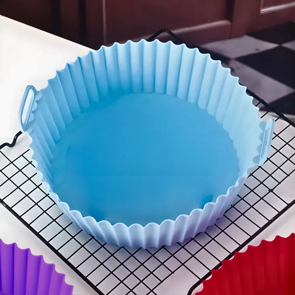 Forma de silicone reutilizável para fritadeira a ar Air Frye - Image 6