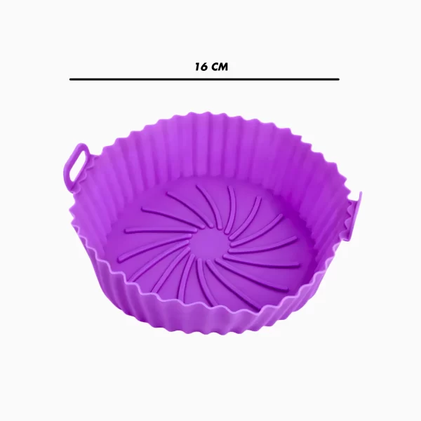 Forma de silicone reutilizável para fritadeira a ar Air Frye - Image 10