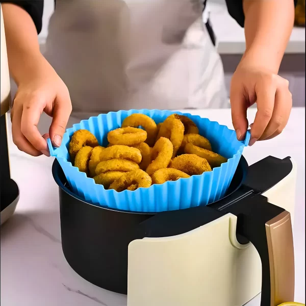 Forma de silicone reutilizável para fritadeira a ar Air Frye - Image 2