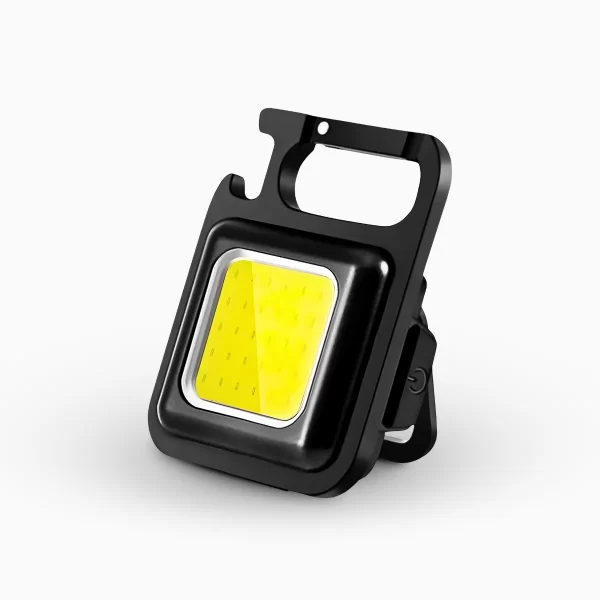 Lanterna Recarregável Chaveiro Multifunção Led Cob Abridor