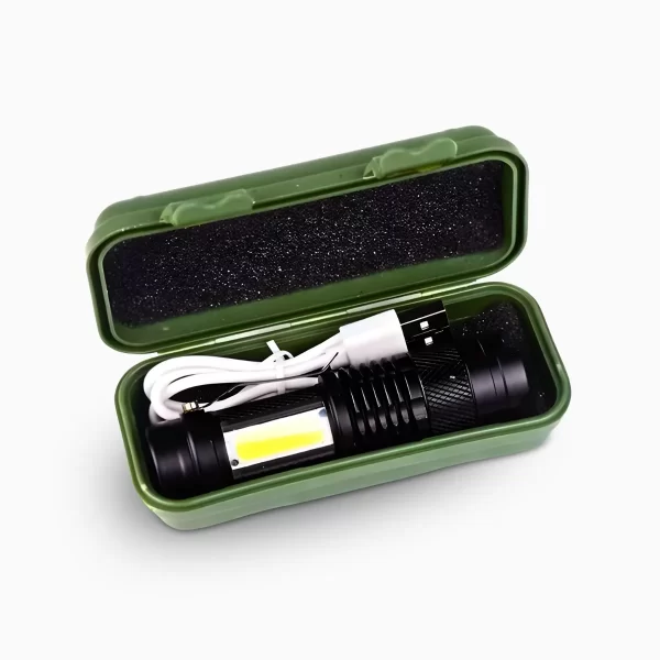 Lanterna Recarregável Luz Negra Uv Resistente A Água - Image 2