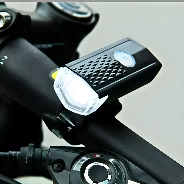 Kit Bike Farol Frontal + Traseiro Ultra Led Usb Recarregável - Image 4