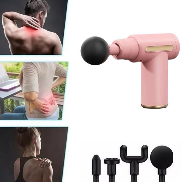 Pistola de massagem portátil para massageador muscular elétrico profissional - Image 4